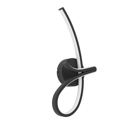 Eglo - Aplique de parede LED/12W/230V 2700/4000/6500K preto