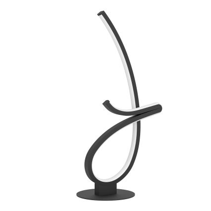 Eglo - LED Candeeiro de mesa LED/12W/230V 2700/4000/6500K preto