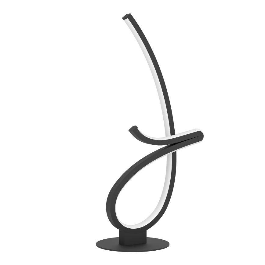 Eglo - LED Candeeiro de mesa LED/12W/230V 2700/4000/6500K preto