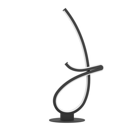 Eglo - LED Candeeiro de mesa LED/12W/230V 2700/4000/6500K preto