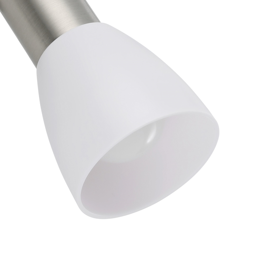 Eglo - Aplique de parede para tomada 1xE14/5W/230V cromado fosco