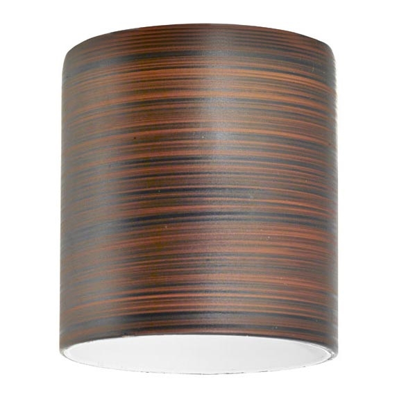 EGLO 90255 - Vidro MY CHOICE E14 diâmetro 7 cm castanho