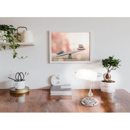 Eglo - Lâmpada de mesa E27/60W