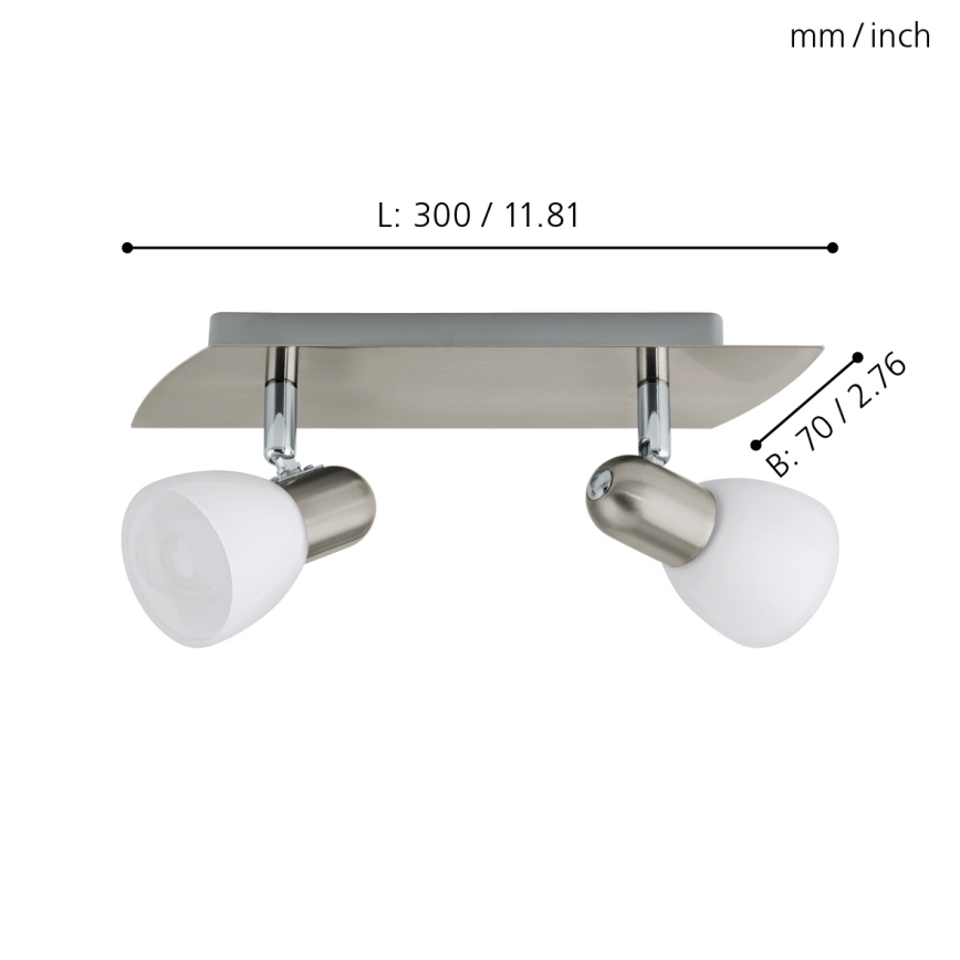 EGLO - Foco 2xE14/40W