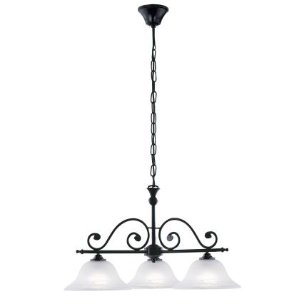 Eglo - Candeeiro suspenso MURCIA 3xE27/60W/230V