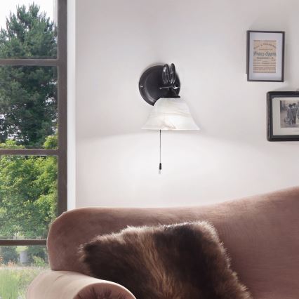 Eglo - Iluminação de parede 1xE14/40W/230V