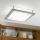 EGLO 91683 - Luz de teto LED LED AURIGA 1xLED/18W cromo mate