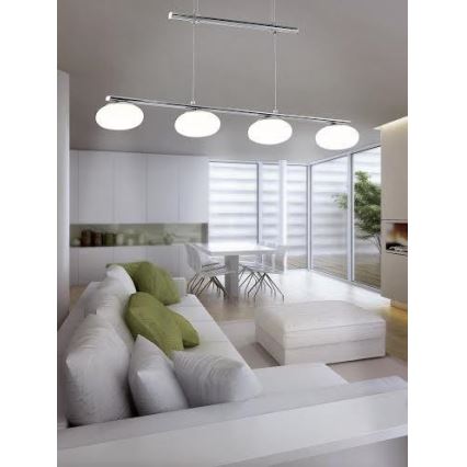 EGLO 91752 - Luz pendente LED ALEANDRO 4xLED/6W/230V