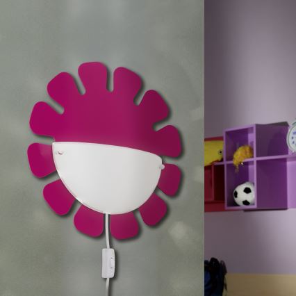 EGLO 92149 - Luz de parede de criança LEONIE 1xE27/60W