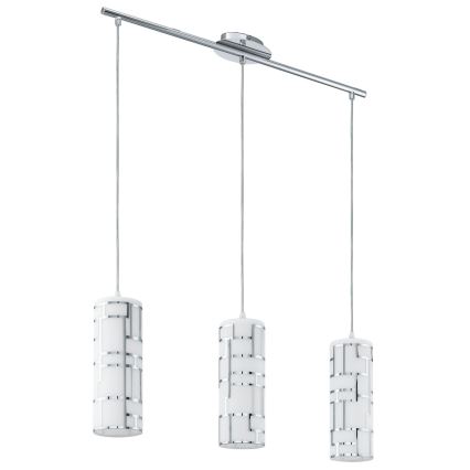 Eglo - Candelabro suspenso 3xE27/60W/230V