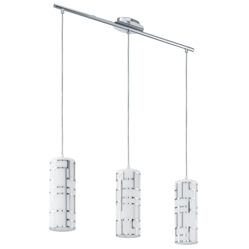 Eglo - Candelabro suspenso 3xE27/60W/230V