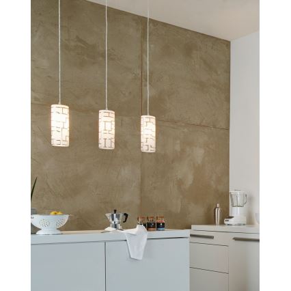 Eglo - Candelabro suspenso 3xE27/60W/230V