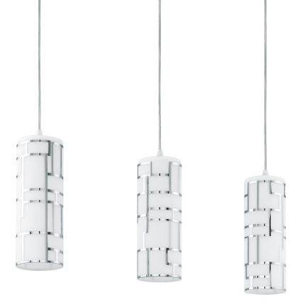 Eglo - Candelabro suspenso 3xE27/60W/230V