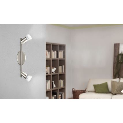 Eglo - Foco LED 3xGU10-LED/2,8W/230V