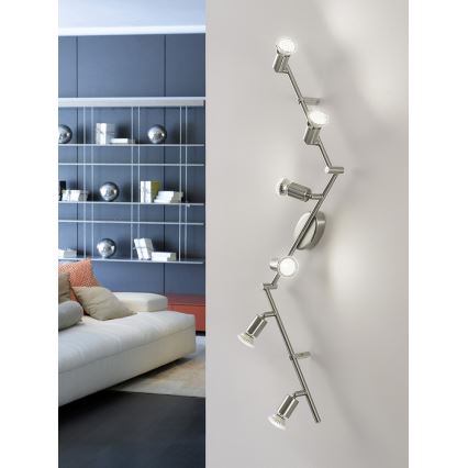 Eglo - Foco LED 6xGU10-LED/2,8W/230V