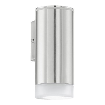 EGLO 92735 - Luz de parede LED de exterior RIGA 1xGU10/2,5W IP44