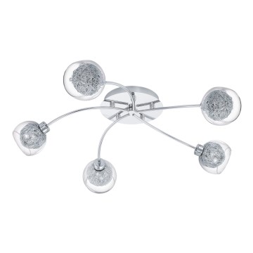 Eglo 93055 - Luz de teto OVIEDO 5XG9/33W/230V
