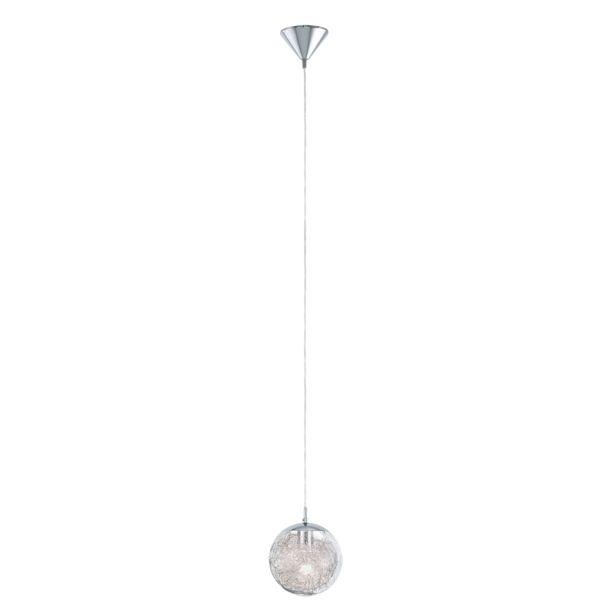 Eglo 93073 - Lustre suspenso com cabo LUBERIO 1xE27/60W/230V Ø 25 cm