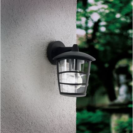 Eglo - Luz de parede LED de exterior 1xE27/8,5W/230V IP44