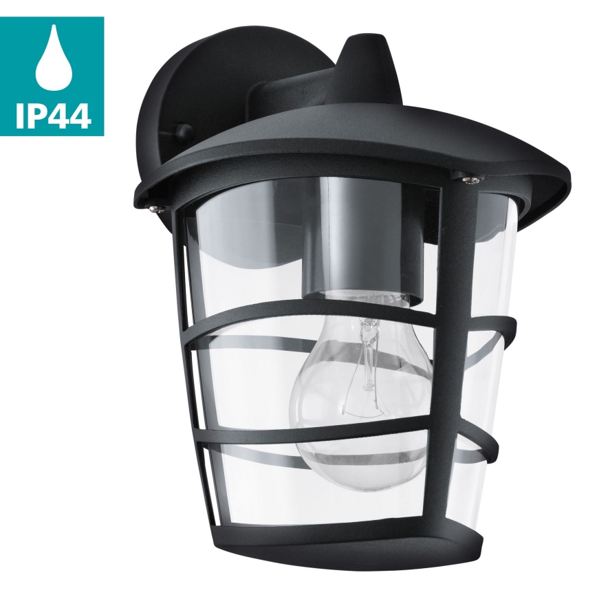 Eglo - Luz de parede LED de exterior 1xE27/8,5W/230V IP44