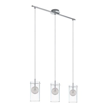 Eglo 93113 - Candelabro LAMAS 3xG9/33W/230V