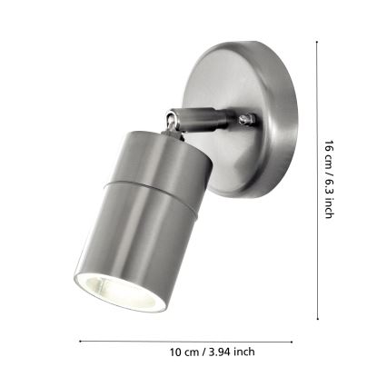 Eglo - Iluminação LED de exterior 1 1xGU10/5W/230V IP44