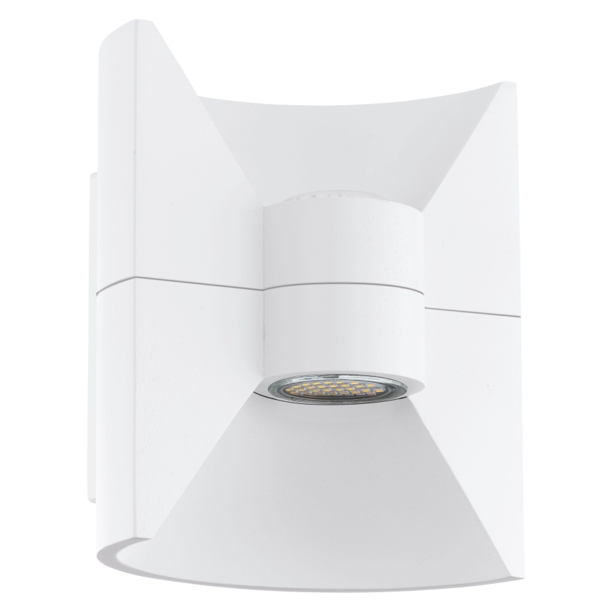 Eglo 93367 - Aplique de parede para exterior LED REDONDO Branco 2xLED-SMD/2,5W/230V IP44