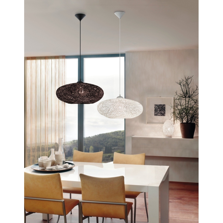 Eglo - Luz pendente 1xE27/60W/230V