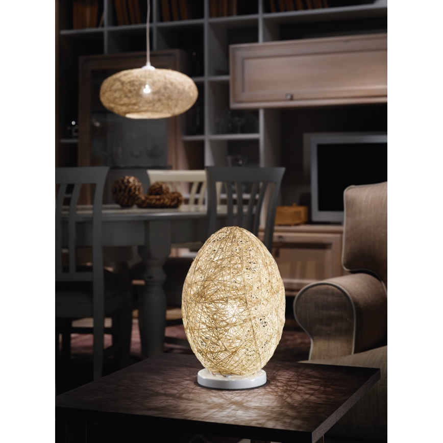 Eglo - Luz pendente 1xE27/60W/230V