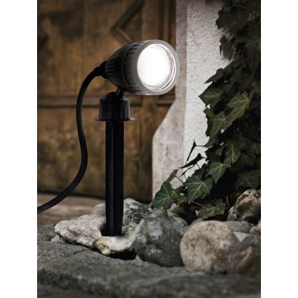 Eglo - Lâmpada LED para exterior 1xGU10/3W/230V IP44