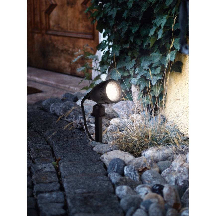 Eglo - Lâmpada LED para exterior 1xGU10/3W/230V IP44