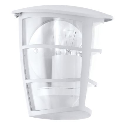 Eglo - Luz de parede LED de exterior 1xE27/8,5W/230V IP44
