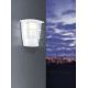Eglo - Luz de parede LED de exterior 1xE27/8,5W/230V IP44