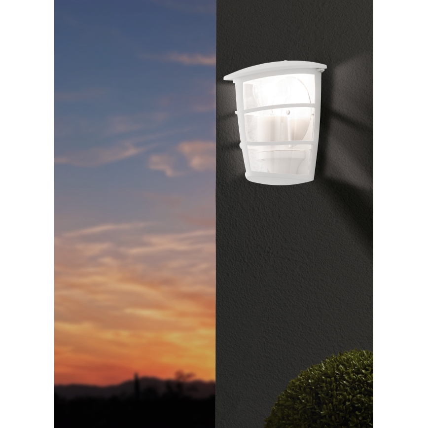 Eglo - Luz de parede LED de exterior 1xE27/8,5W/230V IP44