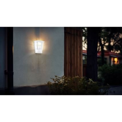 Eglo - Luz de parede LED de exterior 1xE27/8,5W/230V IP44