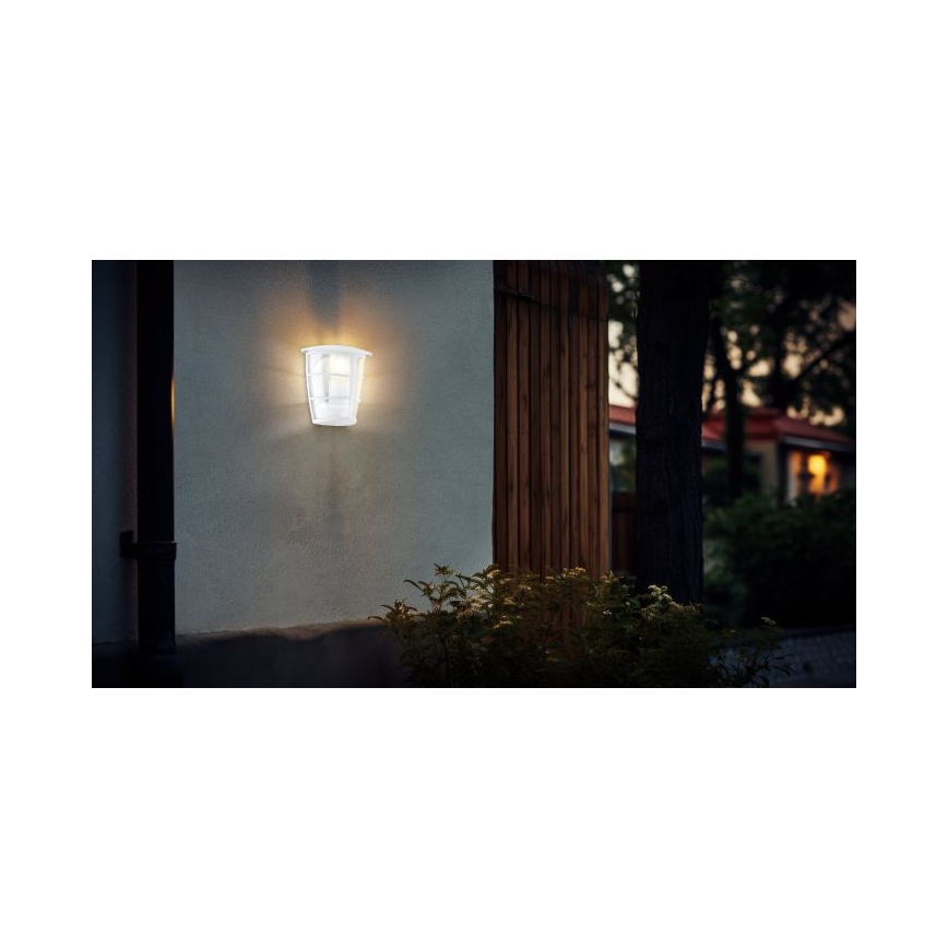 Eglo - Luz de parede LED de exterior 1xE27/8,5W/230V IP44