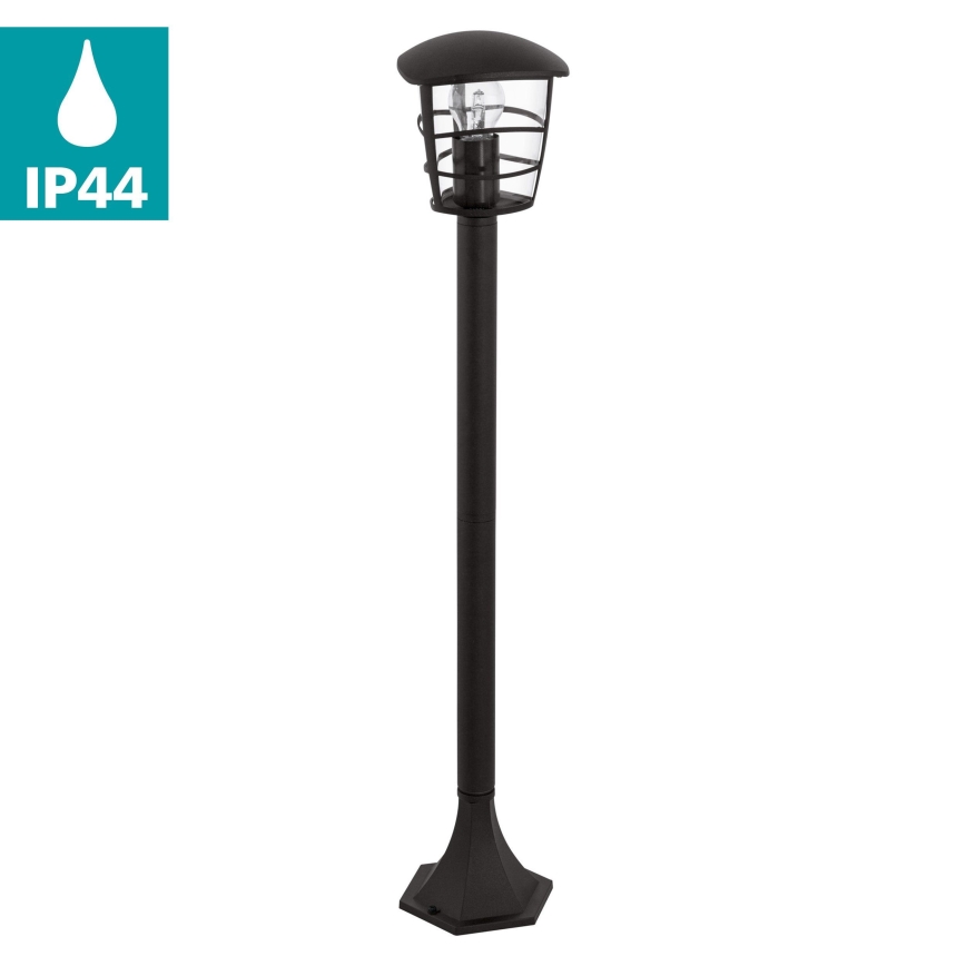 Eglo - Candeeiro LED para exterior 1xE27/8,5W/230V IP44 preto