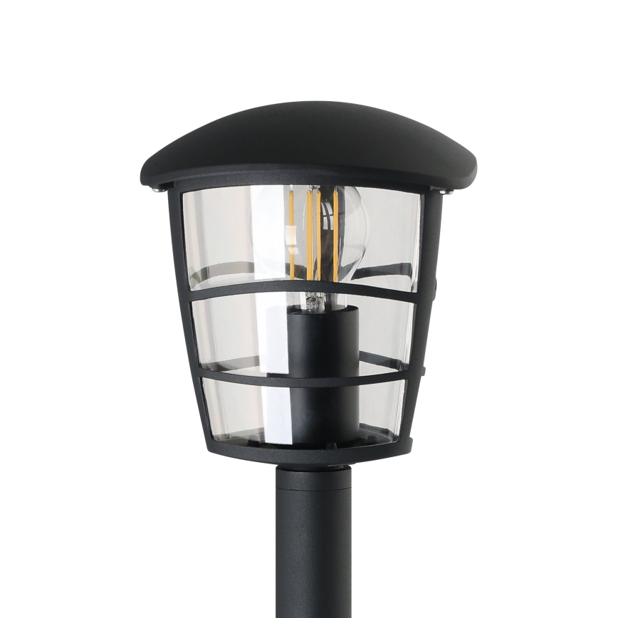 Eglo - Candeeiro LED para exterior 1xE27/8,5W/230V IP44 preto