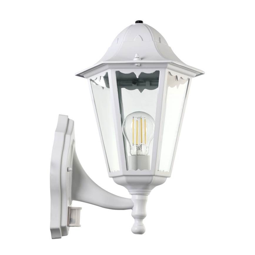 Eglo - Aplique de parede externo com sensor 1xE27/60W/230V IP44