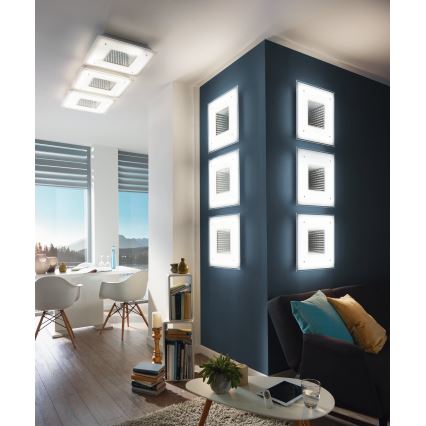 Eglo 93659 - Plafon LED LICOSA LED/24W + LED/2,6W + comando à distância