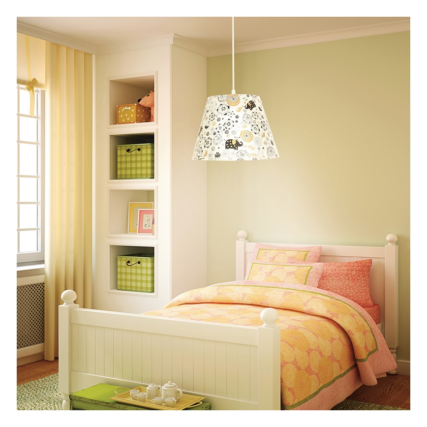 Eglo 93718 - Candelabro de criança MOLOVE 1xE27/60W/230V
