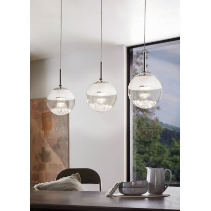 Eglo 93784 - Luz pendente LED MONTEFIO 1 3xLED/5W/230V