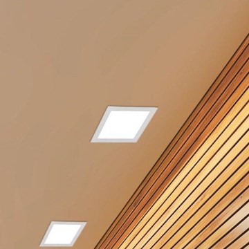 Eglo 94061 - Luminária de embutir FUEVA 1 LED/10,95W/230V 17x17 cm