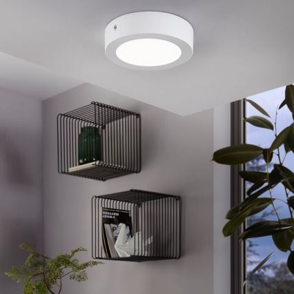 Eglo 94072 - Plafon LED FUEVA 1 LED/10,89W/230V, diâmetro 17 cm