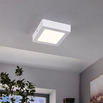 Eglo 94074 - Candeeiro de teto LED FUEVA 1 LED/10,88W/230V 17x17 cm