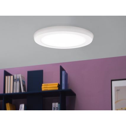Eglo 94075 - Plafon LED FUEVA 1, 16,47 W / 230 V, Ø 22,5 cm