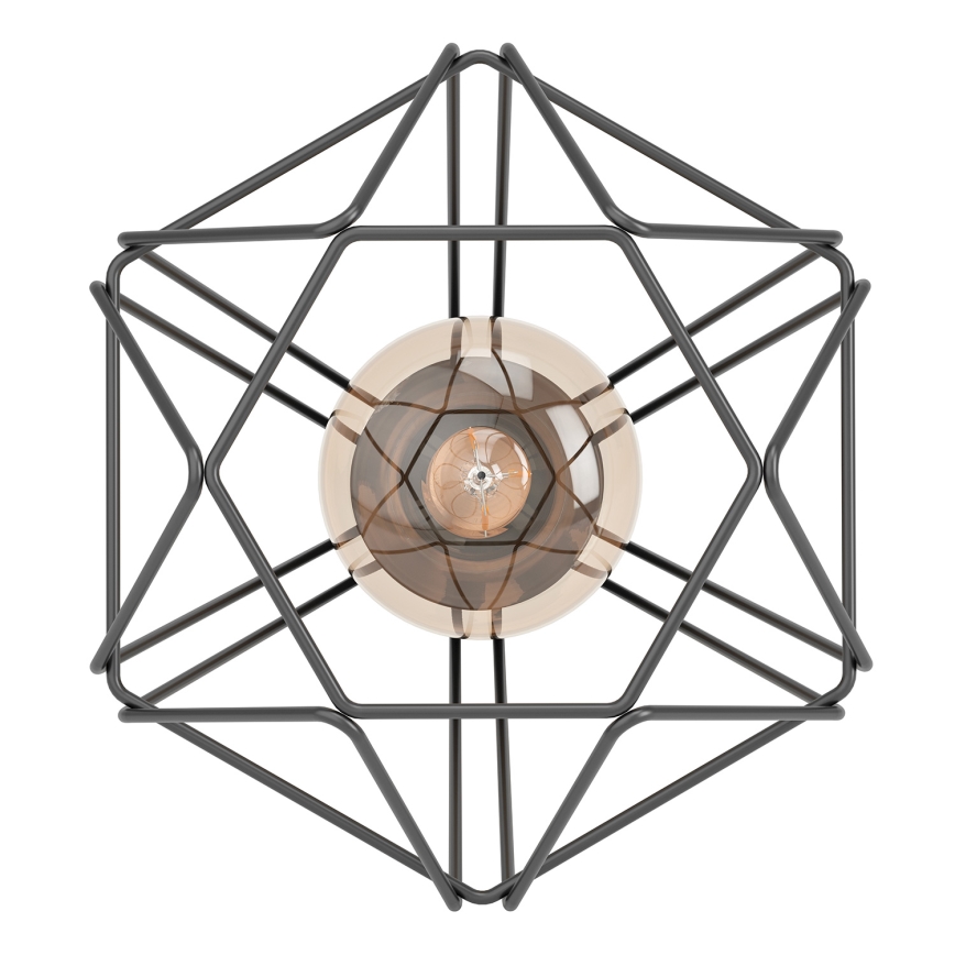 Eglo - Candeeiro de mesa com tomada 1xE27/60W/230V