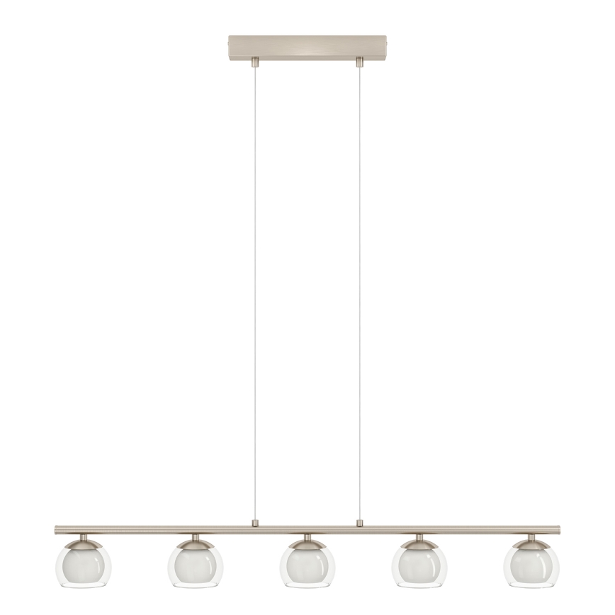 Eglo 94319 - Candeeiro suspenso LED ASCOLESE 5xLED/3,3W/230V