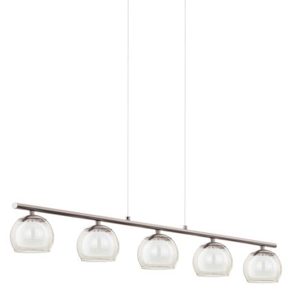 Eglo 94319 - Candeeiro suspenso LED ASCOLESE 5xLED/3,3W/230V