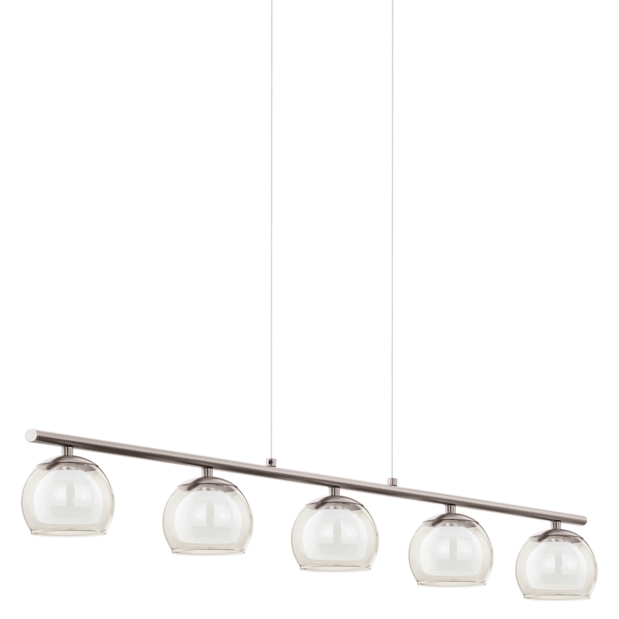 Eglo 94319 - Candeeiro suspenso LED ASCOLESE 5xLED/3,3W/230V